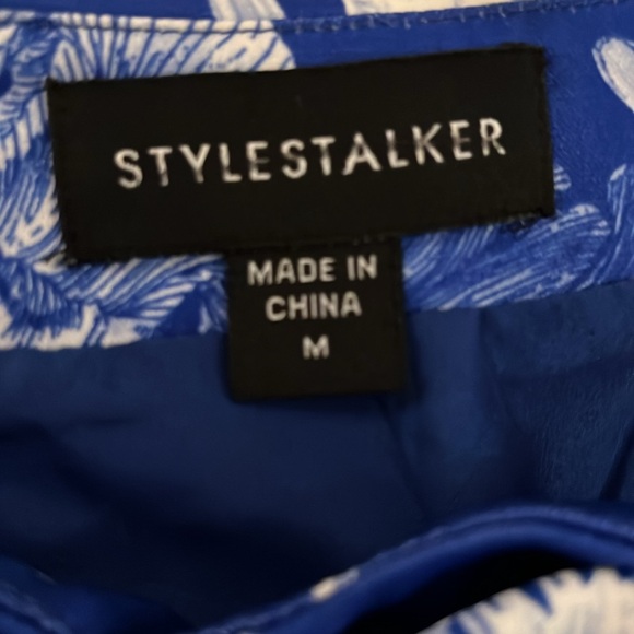Stylestalker Jasmine Blue Floral Print Skort - Picture 7 of 8